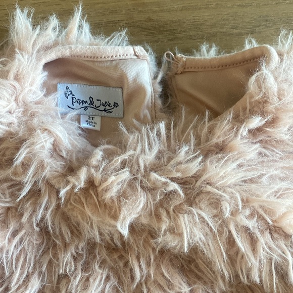 Peppa & Julie Faux Fur Sweater - Picture 2 of 3